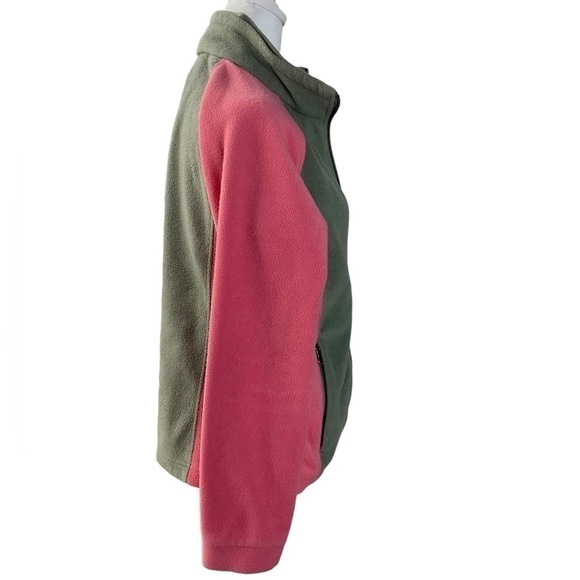 COLUMBIA Girls Fleece Zip Up Jacket XL - Picture 3 of 8